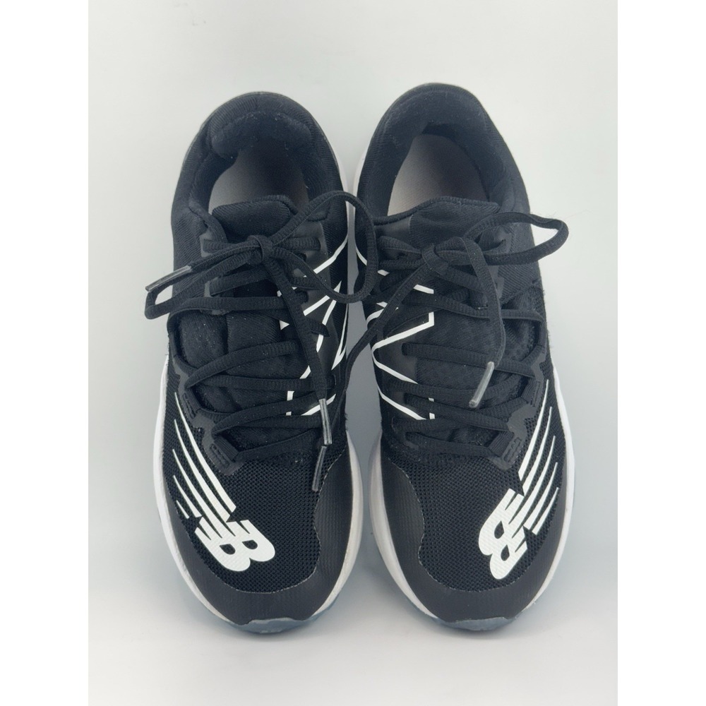 New Balance 4040v6 Turf Baseball Shoes Youth Boys Size 5  Black White TY4040K6 - Picture 7 of 9